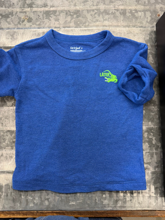 Carter Later Gator SS Shirt - 2T