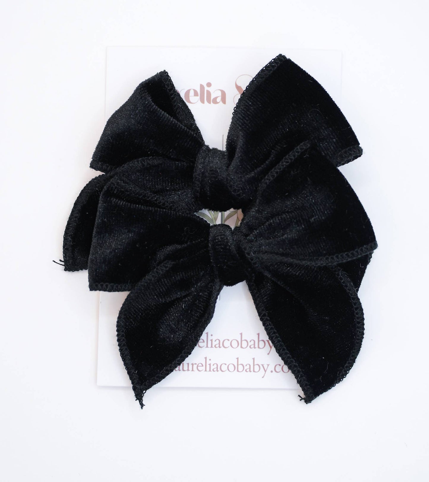 Luxe Velvet Fable Hair Bows for Holiday Christmas 2025