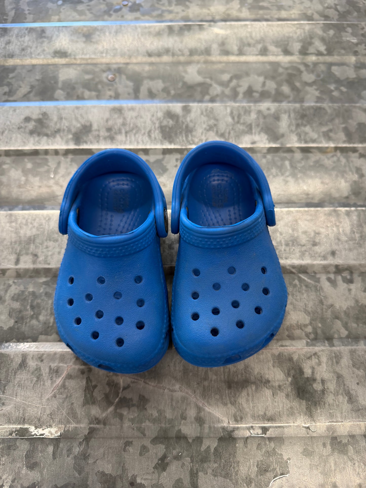 Croc Blue Slip-On Shoe - 5C