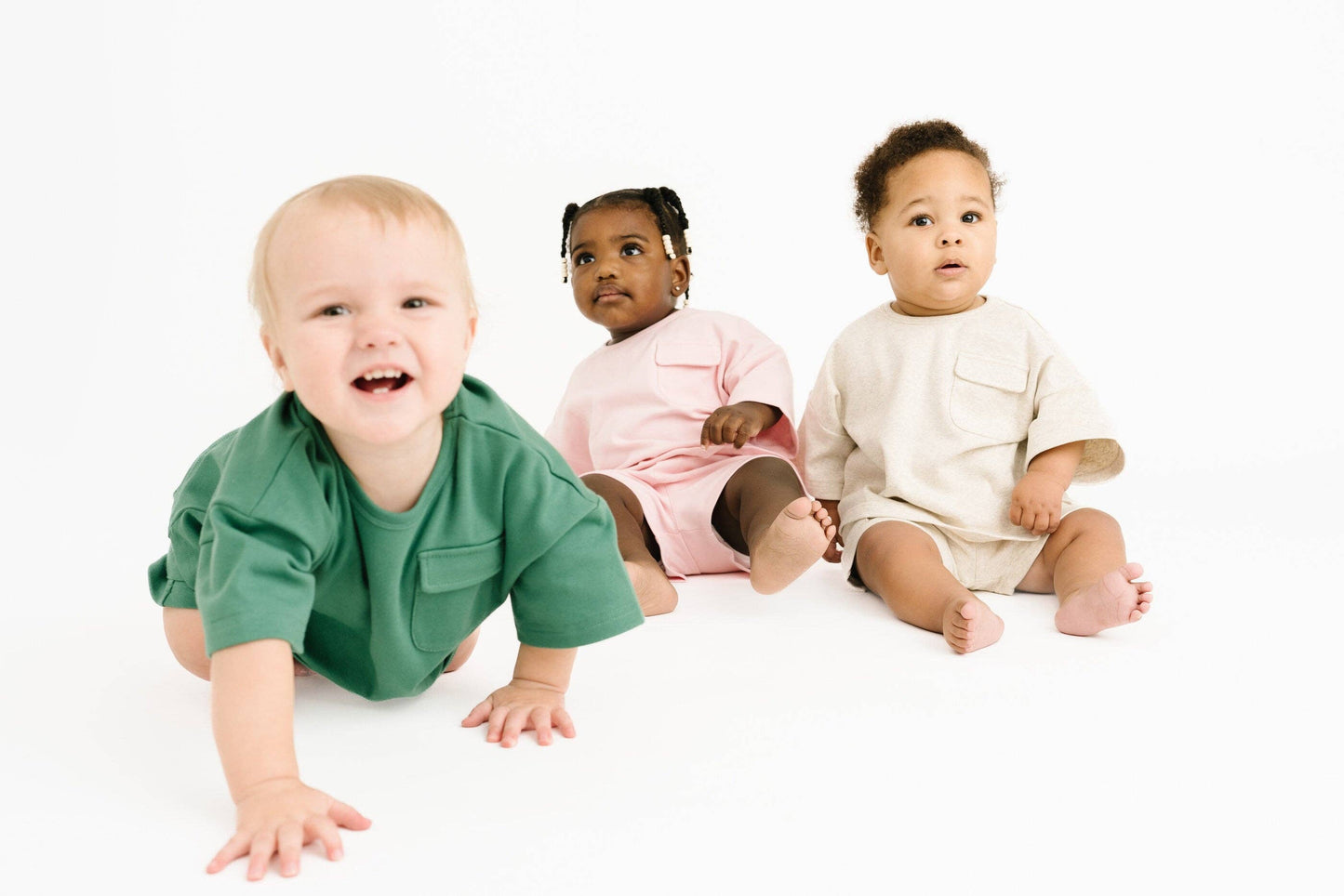 Oatmeal Slouchy Cargo Set