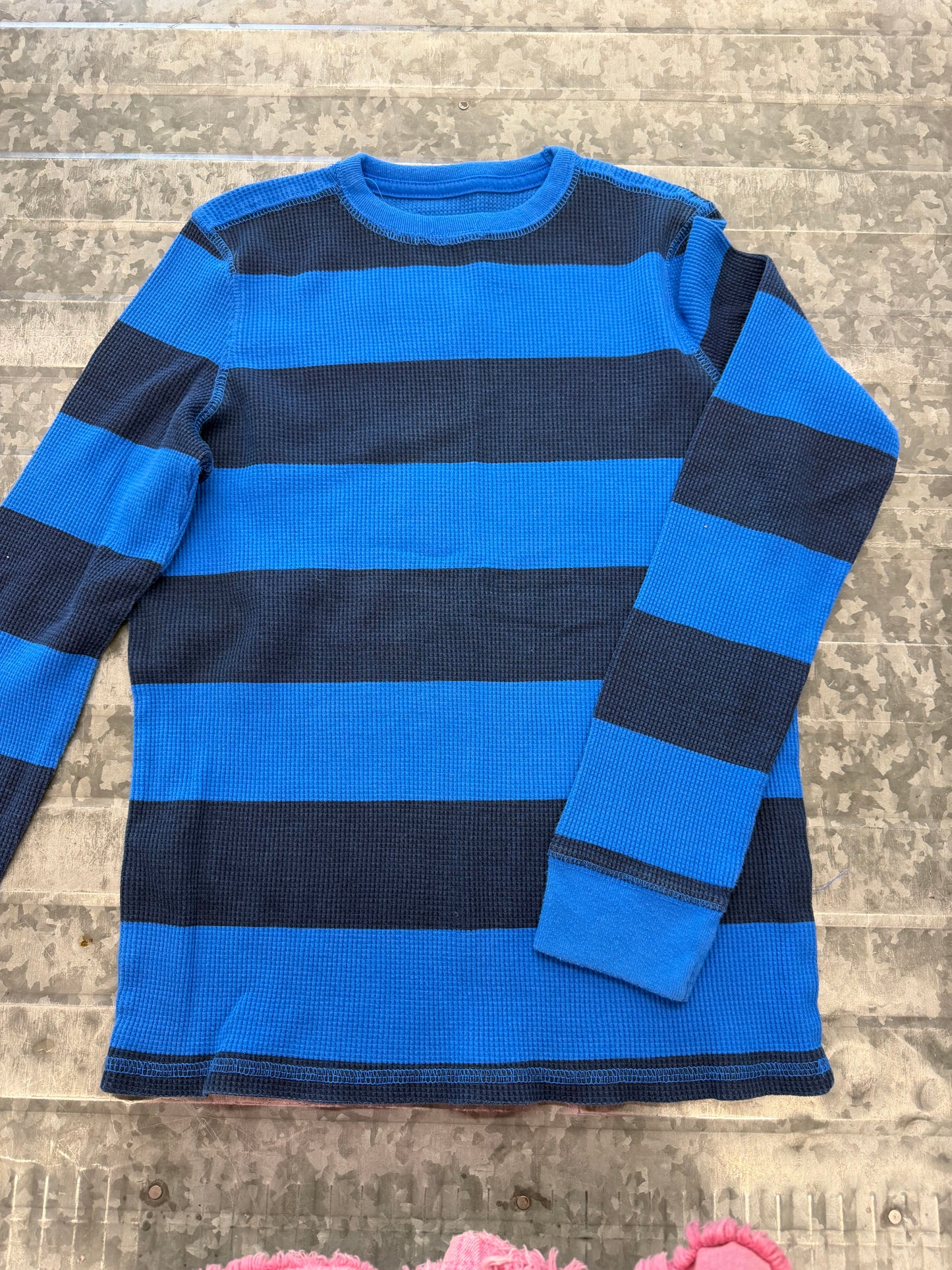 Urban Pipline Blue Striped Shirt - M