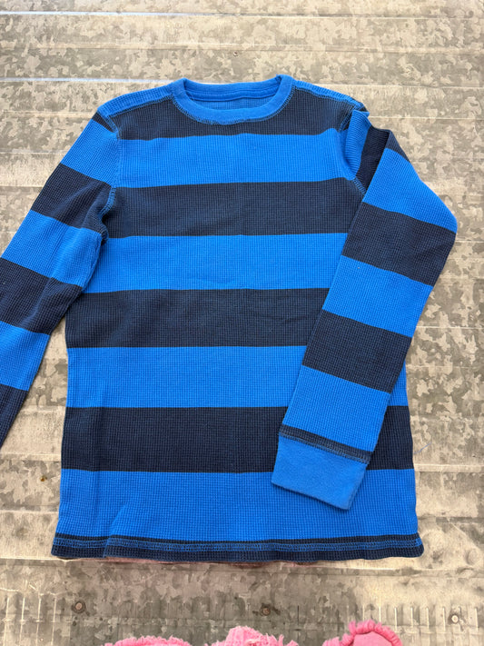 Urban Pipline Blue Striped Shirt - M