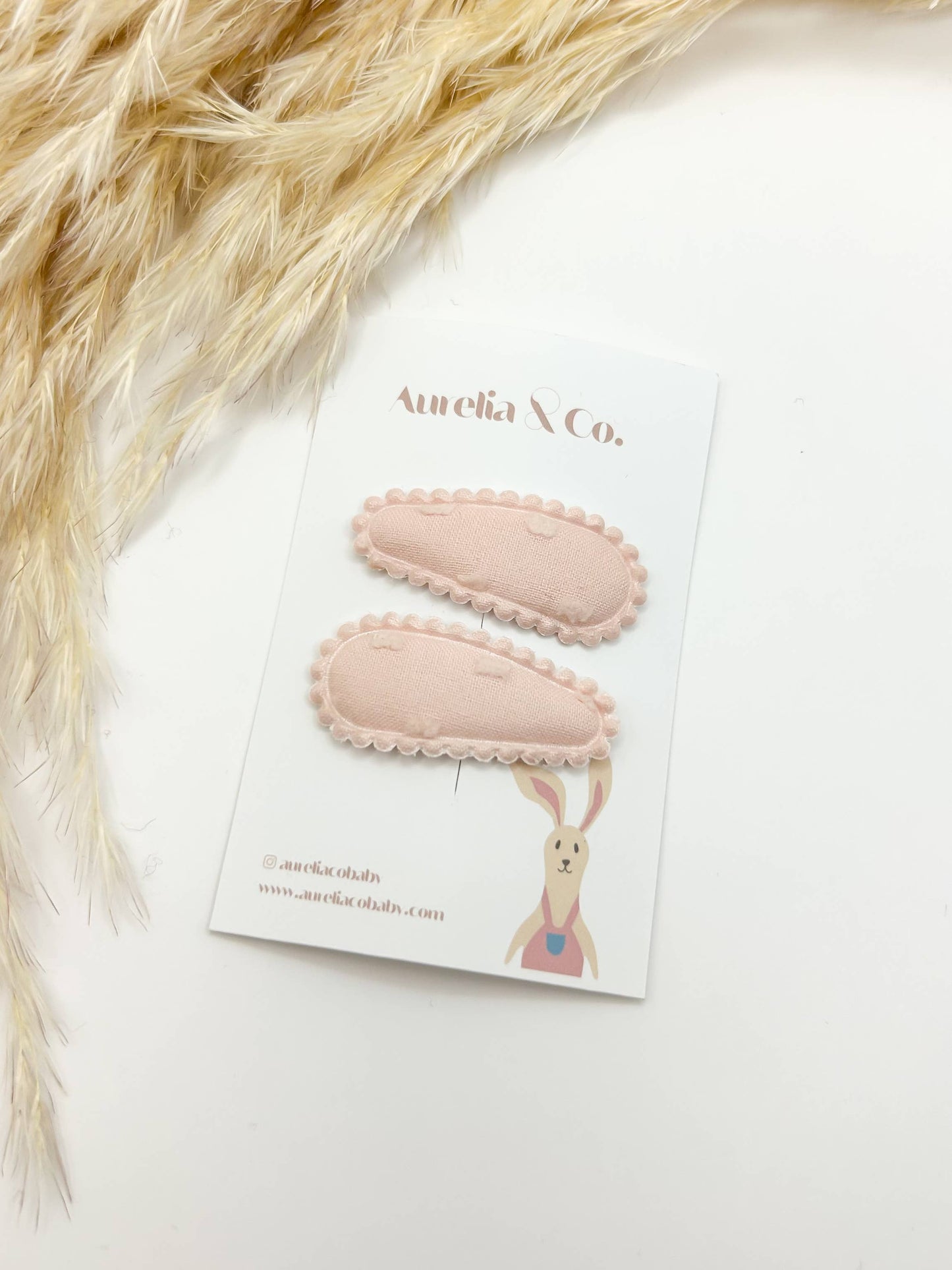 Mini Baby Fabric Hair Barrettes