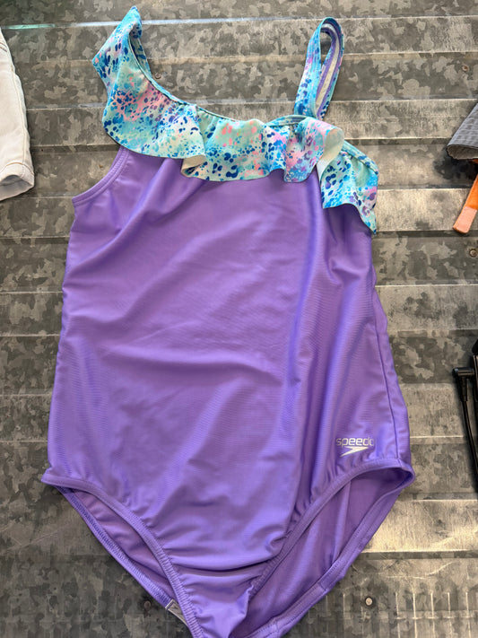 Soeedo Purple Ruffle Suit - XL