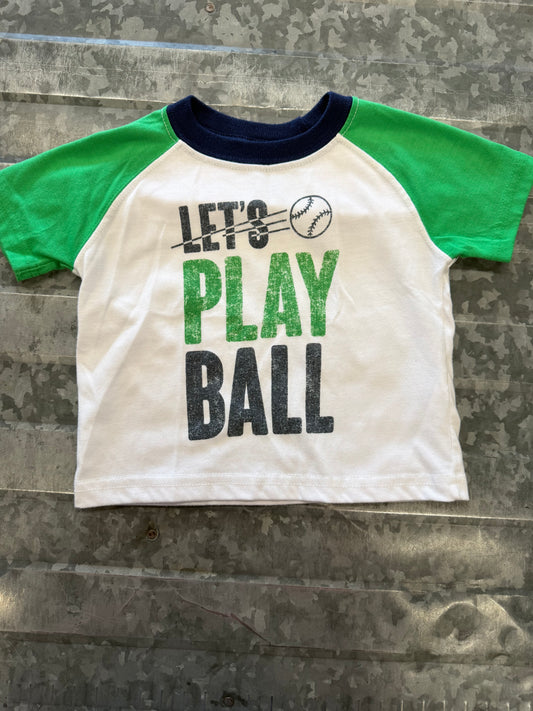 Carter Play Ball Tee - 12M