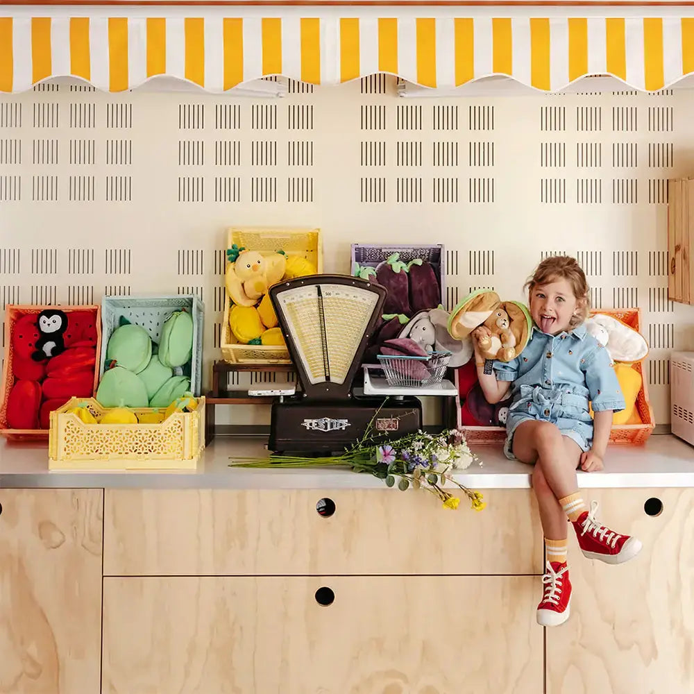 Crocket the dog/apple plush toy - Flipetz