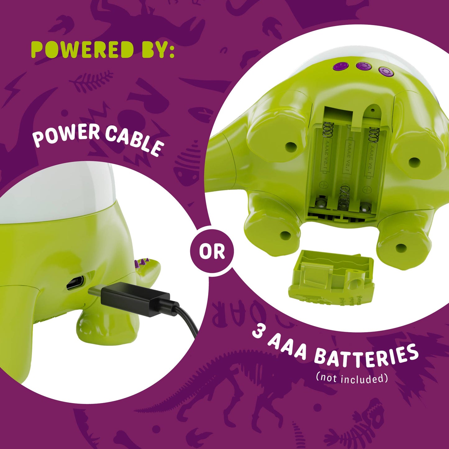 Dan&Darci Dino Night Light