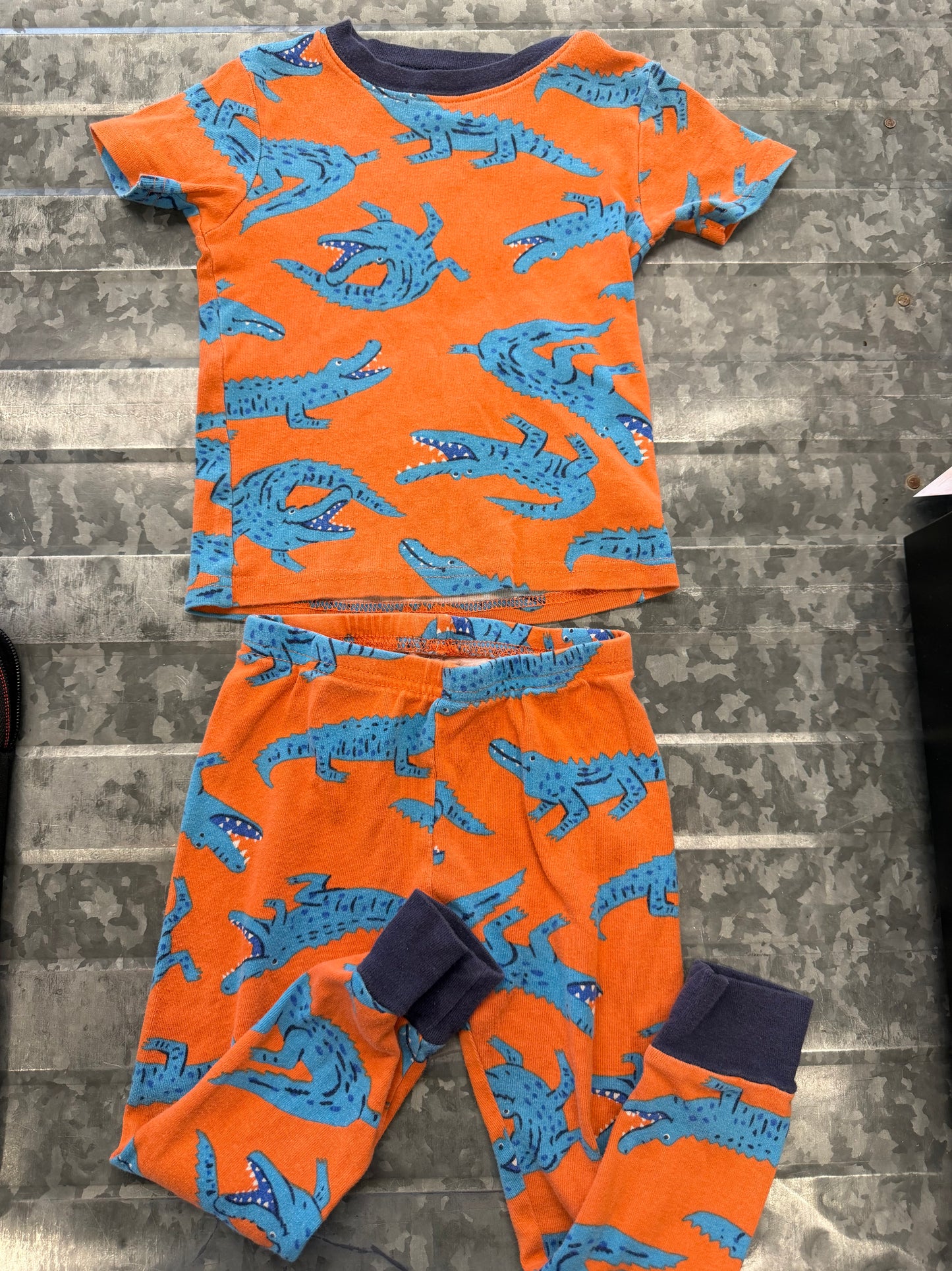 Carter Gator PJ Set - 3T
