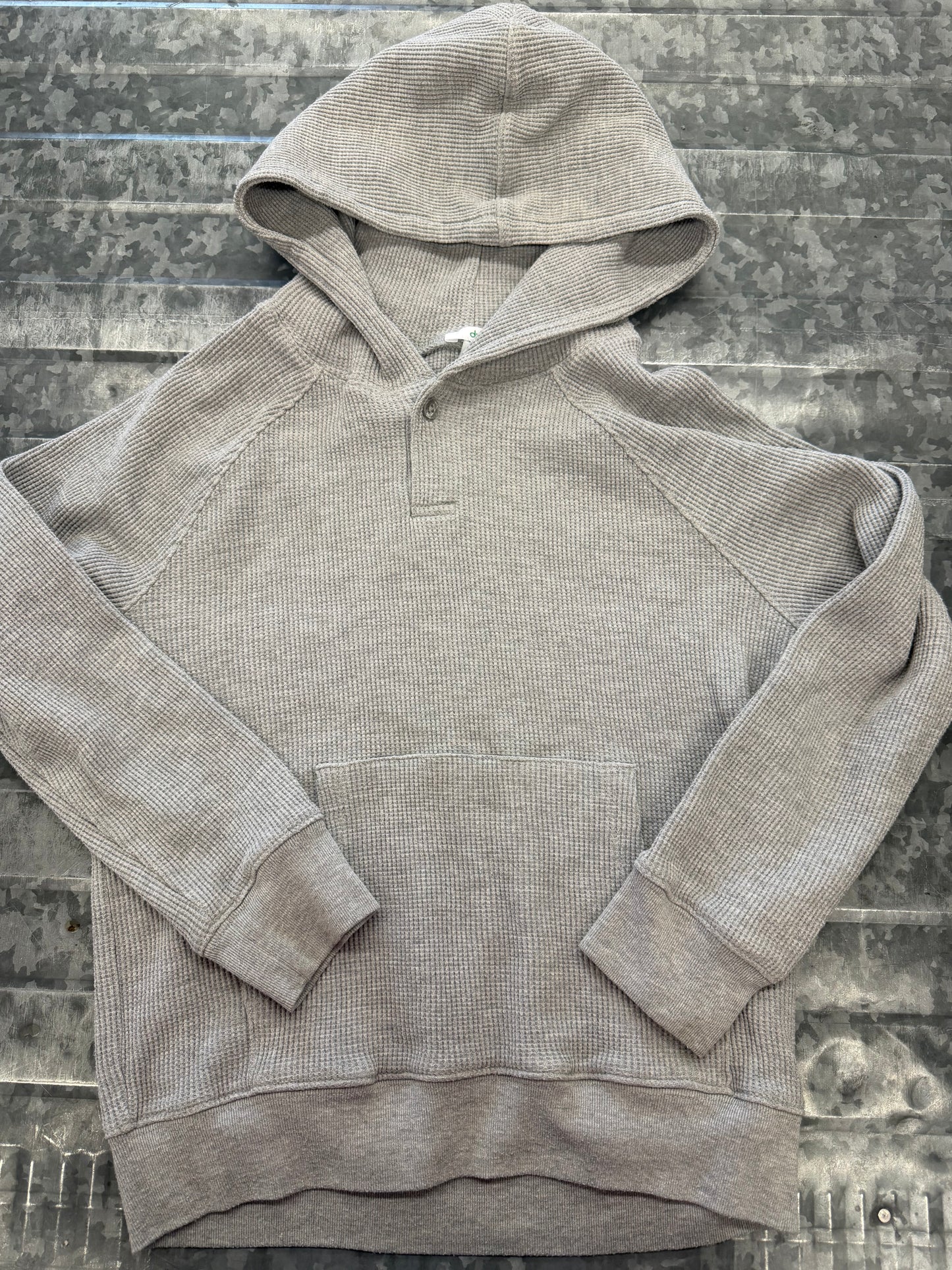 DIP Grey Waffle Hoodie - 6/7