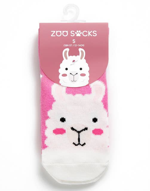 Llama Zoo Socks Baby Animal Socks