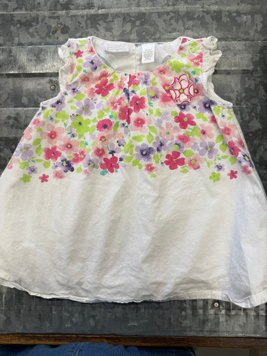 First Impressions Floral Dress - 24M