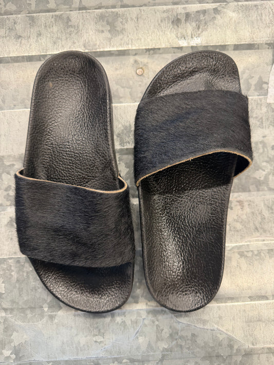 Adidas Hair On Slides - 5
