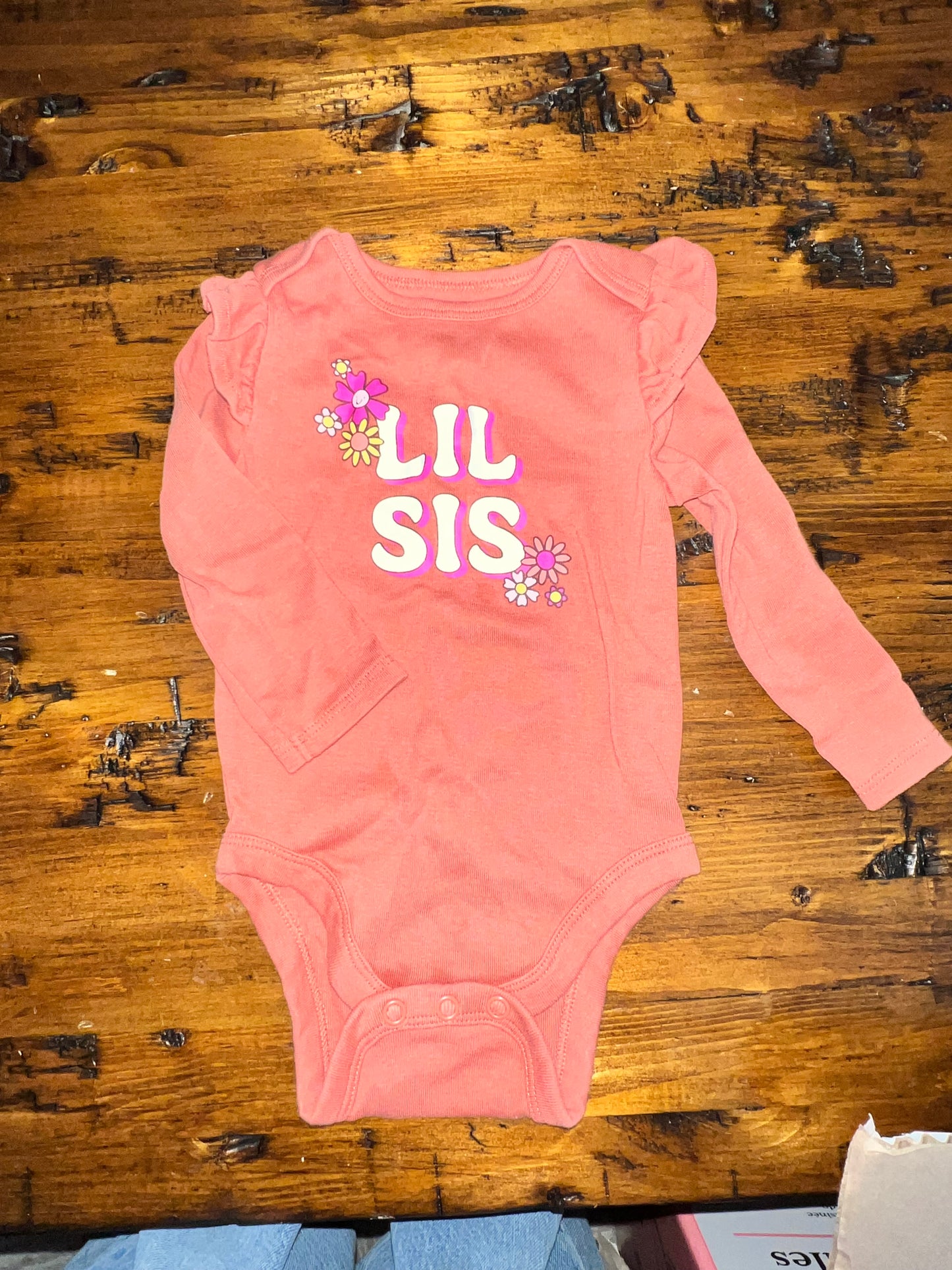 Jumping Beans LS Onesie - 9M