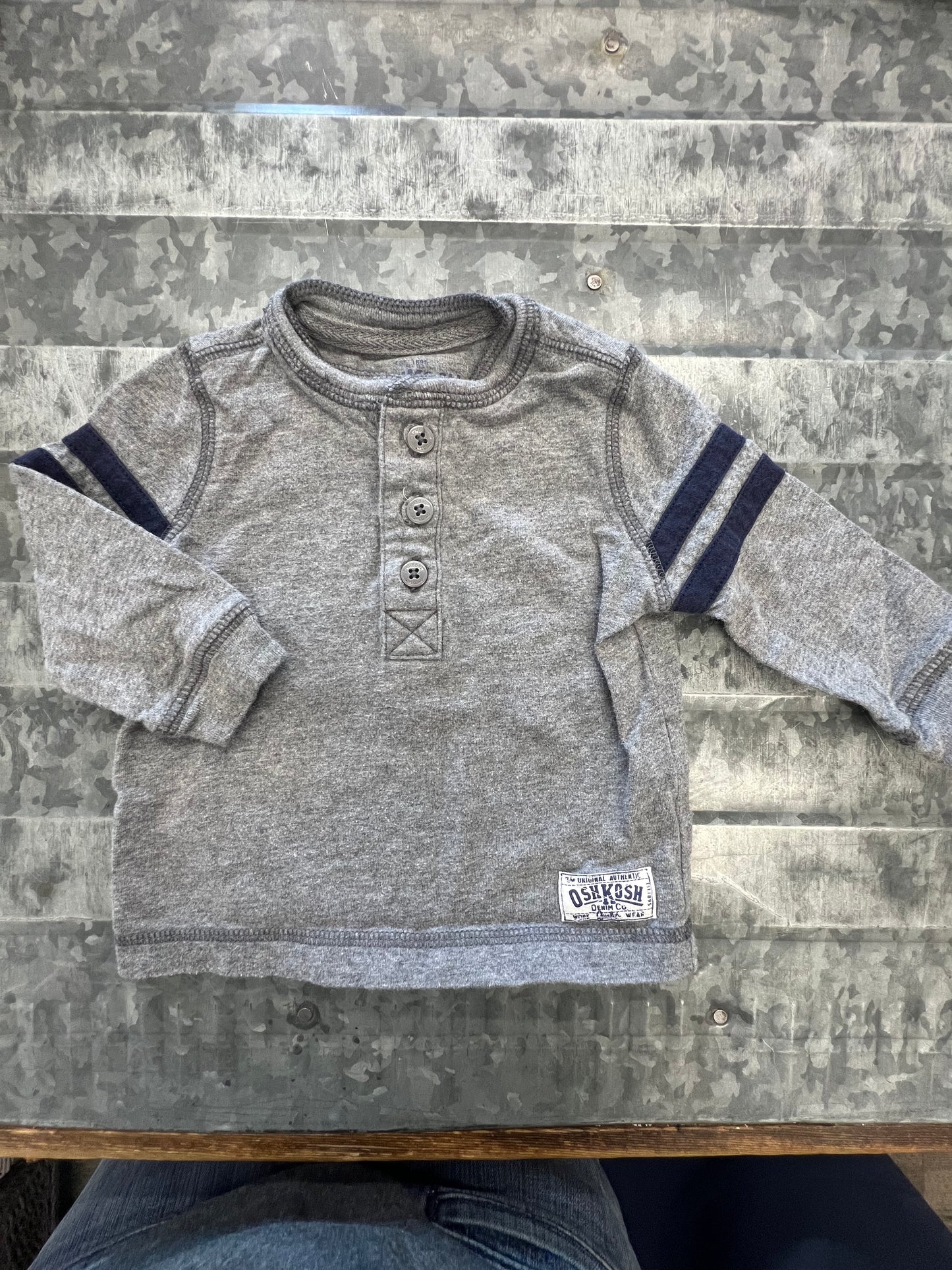 OshKosh LS Shirt - 6M