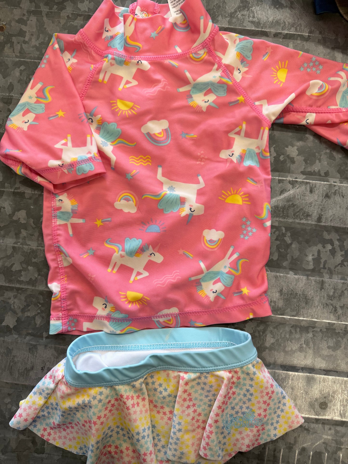 UVSkinz Unicorn Swim Set - 2T
