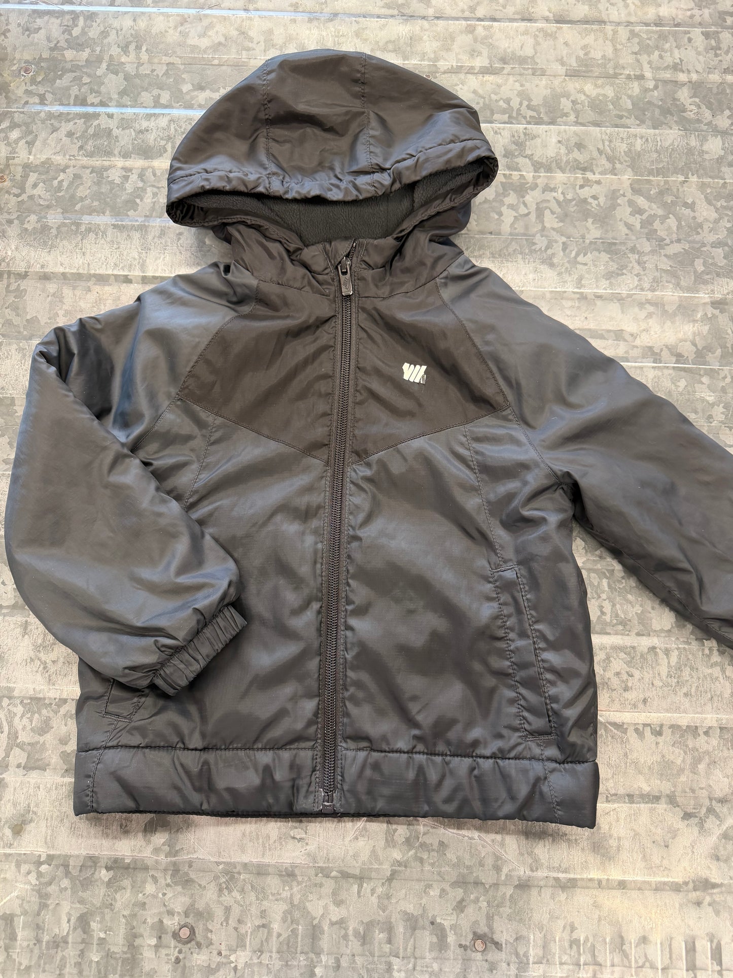 Nike Zip-Up Hooded Coat - 3T