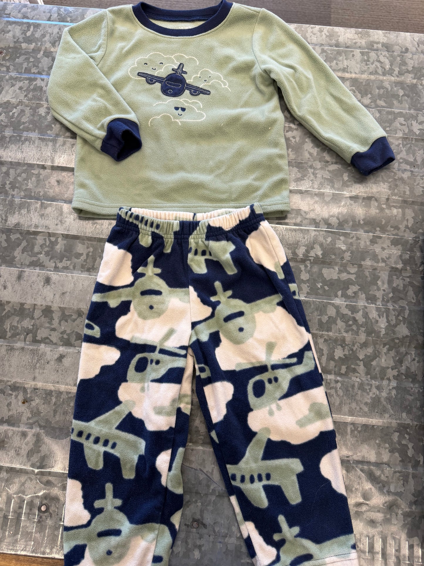 Carter Airplane PJ Set - 2T