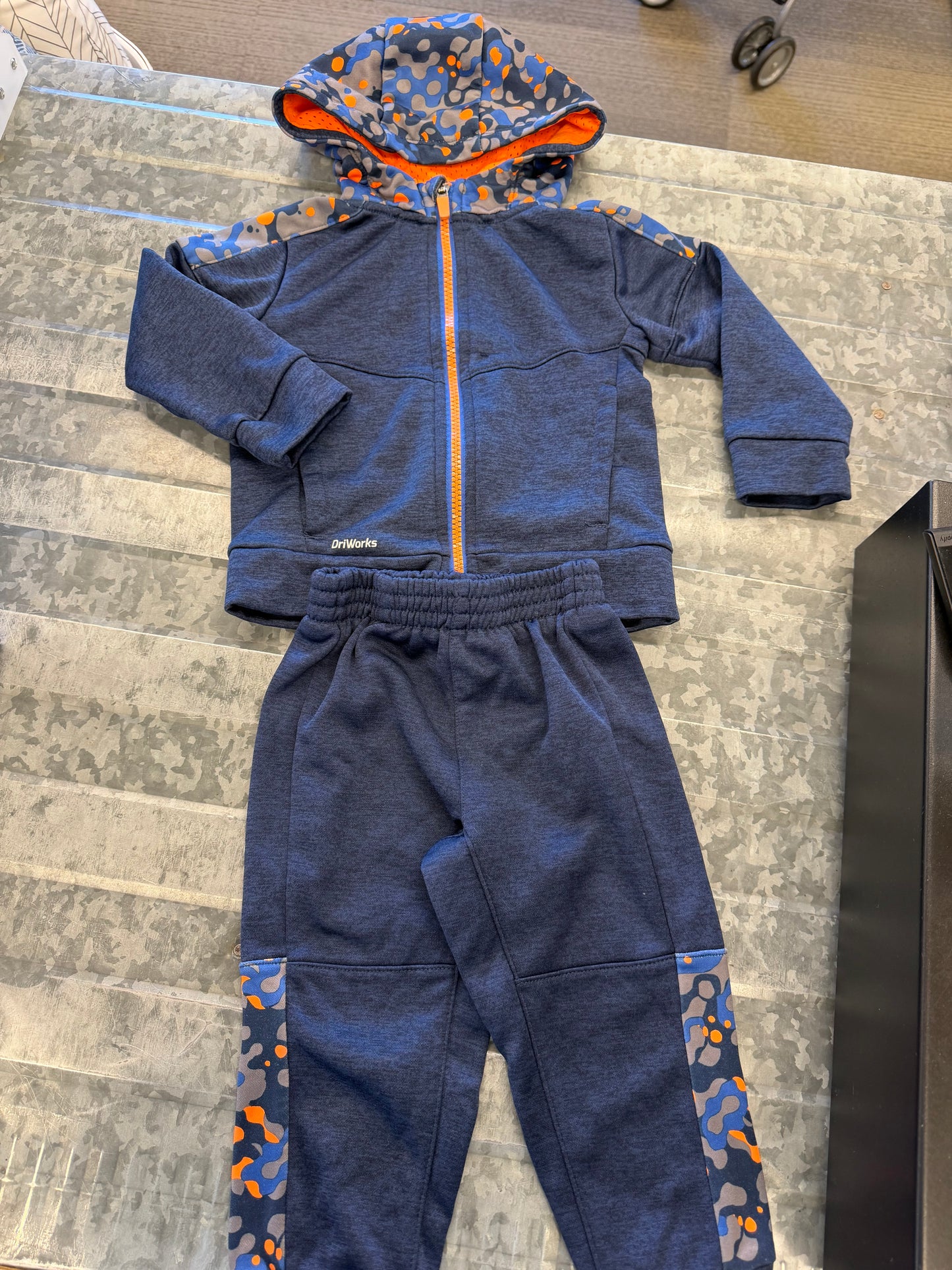 Athletic Works Blue Camo Set - 24M