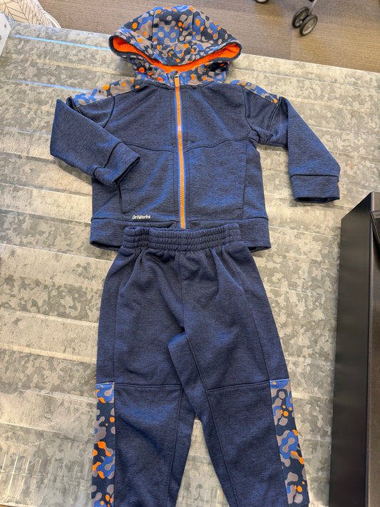 Athletic Works Blue Camo Set - 24M