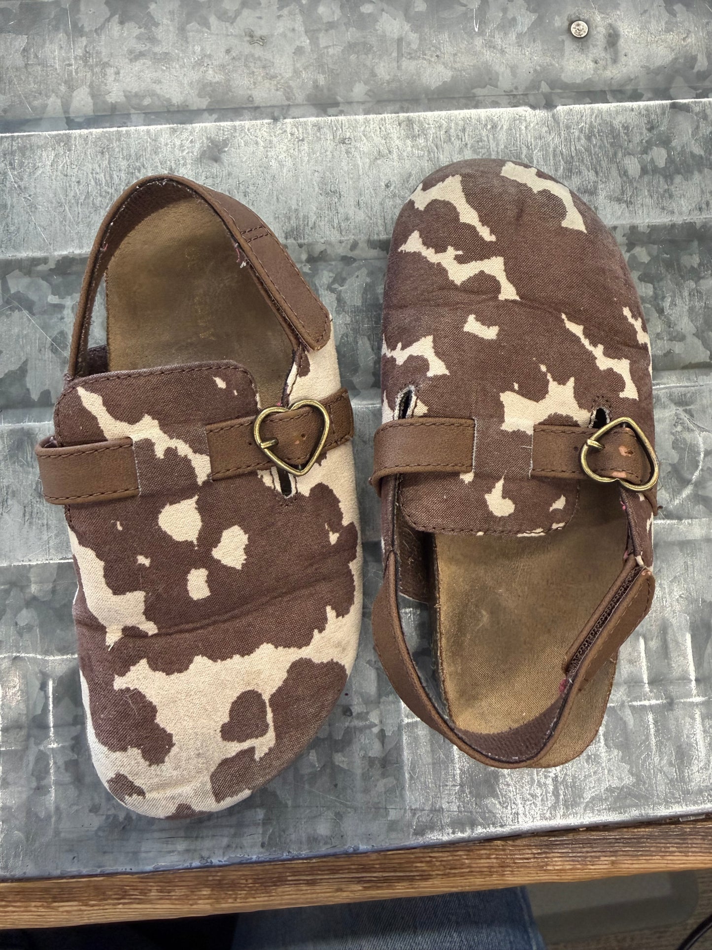 Old Nacy Cowhide Canvas Shoe - 11