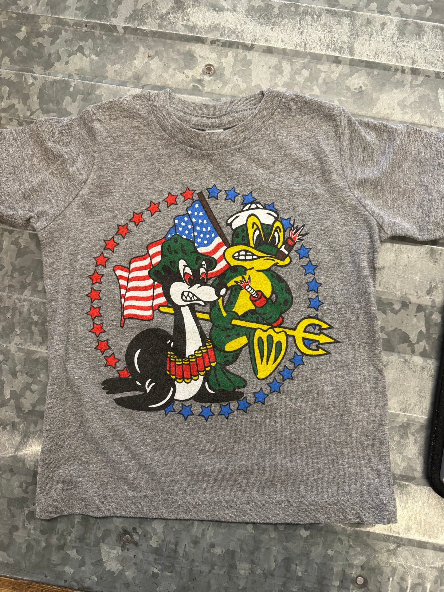 Toad & Seal R/W/B SS Shirt - 2T