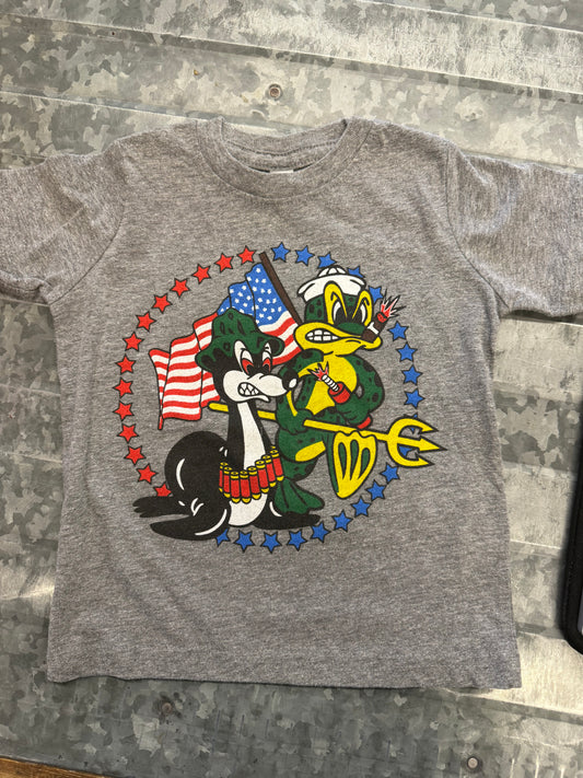 Toad & Seal R/W/B SS Shirt - 2T