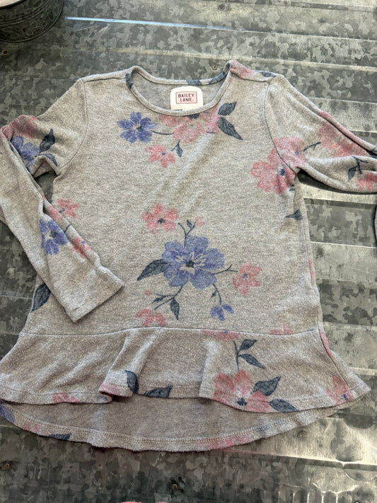 Bailey Lane Floral LS Shirt - 6/7