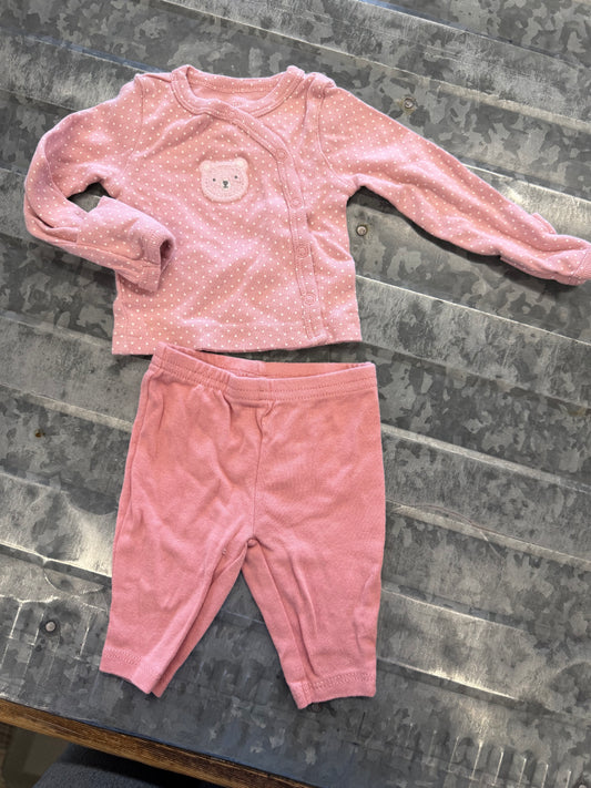 JOY Polkadot Top w/ Leggings - NB