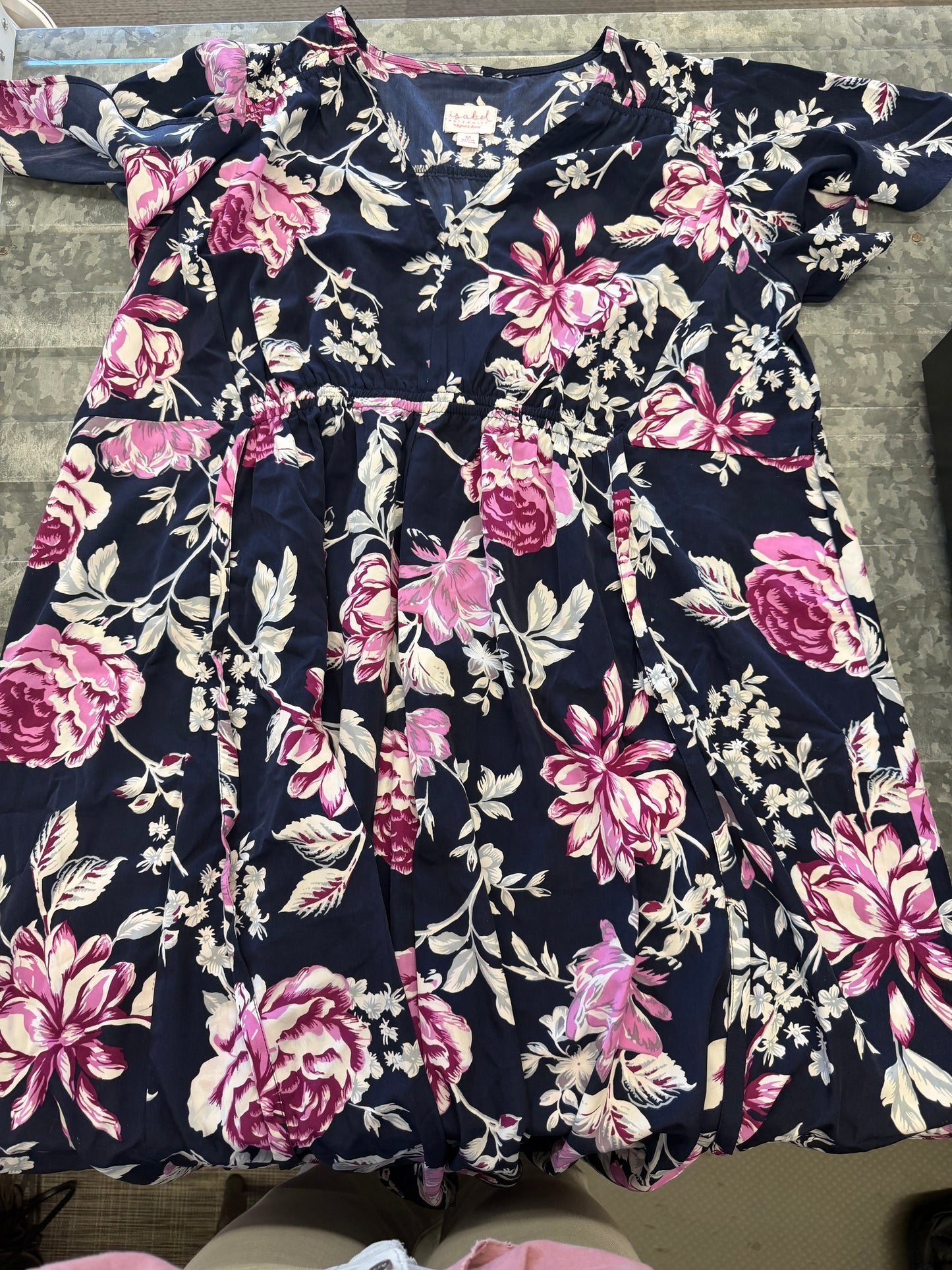 Isabel Maternity Floral Dress - M