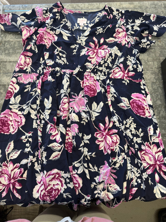 Isabel Maternity Floral Dress - M