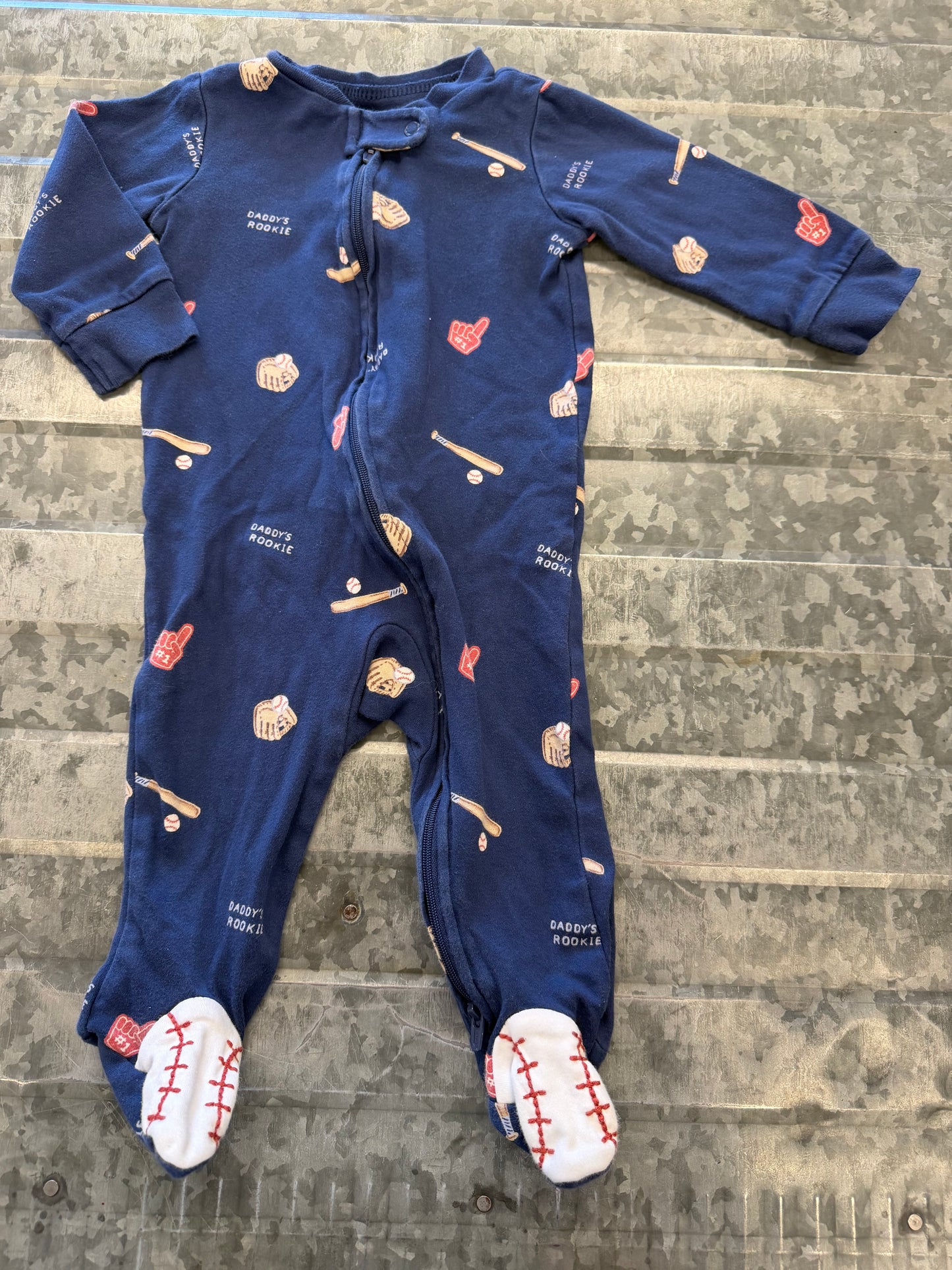 Carters Baseball Sleeper - 6/9M