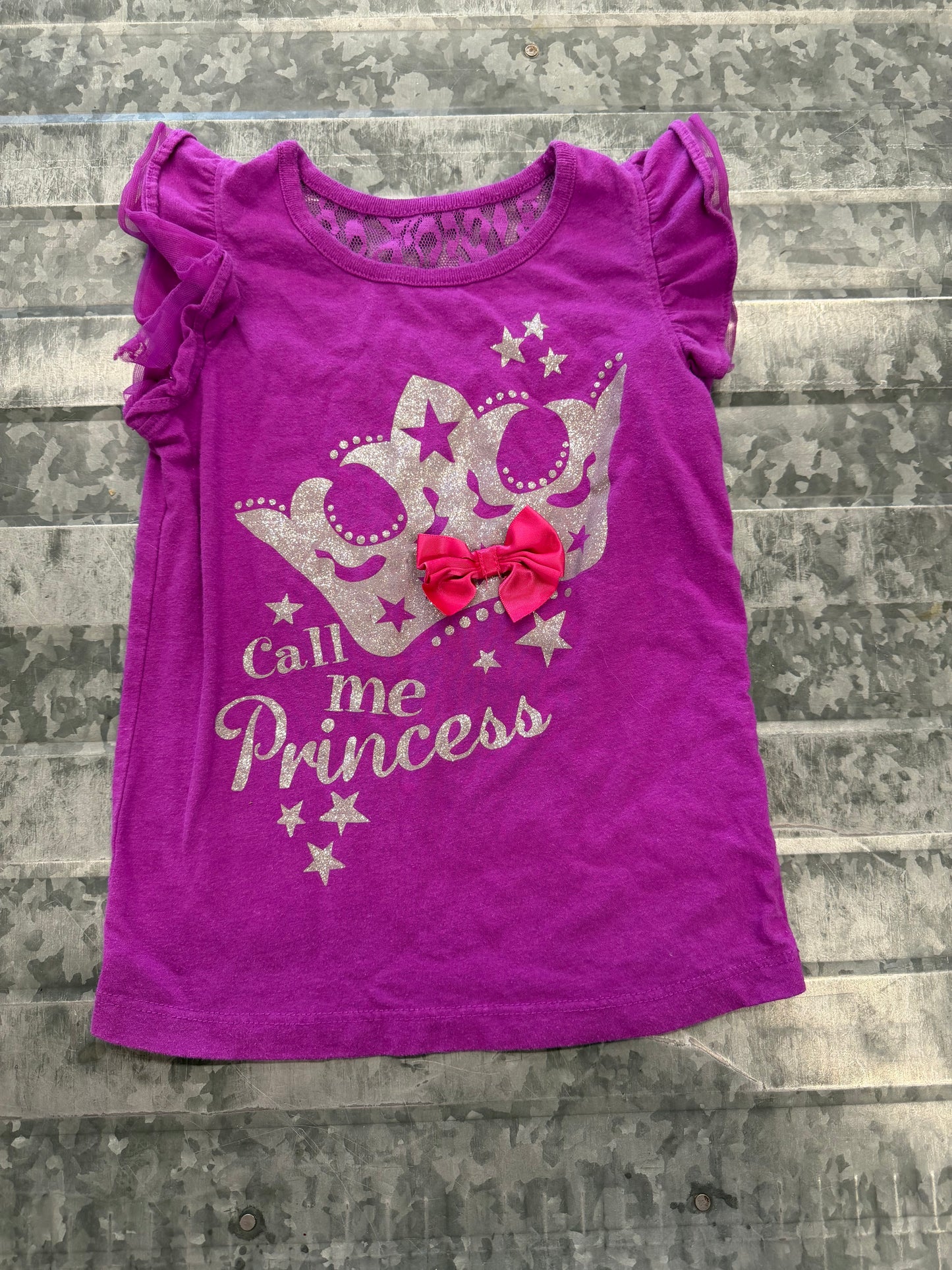 HealthTex Purple Princess Shirt - 4T