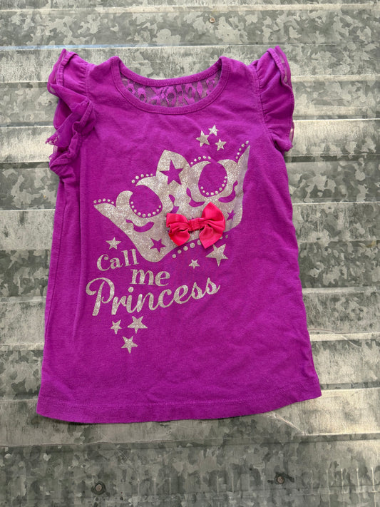 HealthTex Purple Princess Shirt - 4T