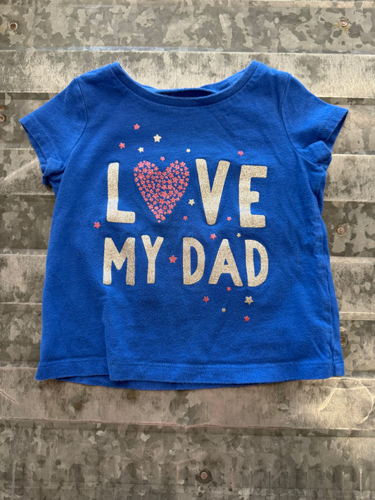Carter Dad Star Shirt - 12M