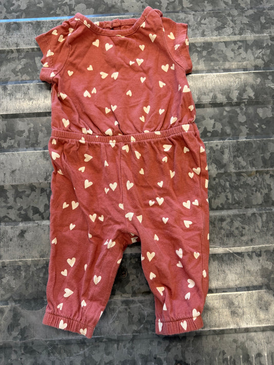 Old Navy Heart Print Jumper - 0/3M