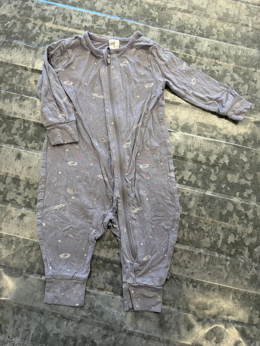 Modern Moments Grey Planet Sleeper - 3/6M