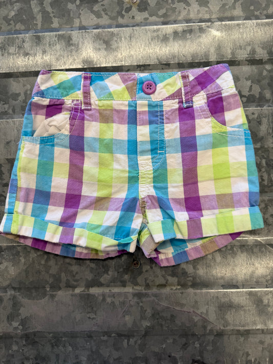 Garanimal Checkered Shorts - 24M
