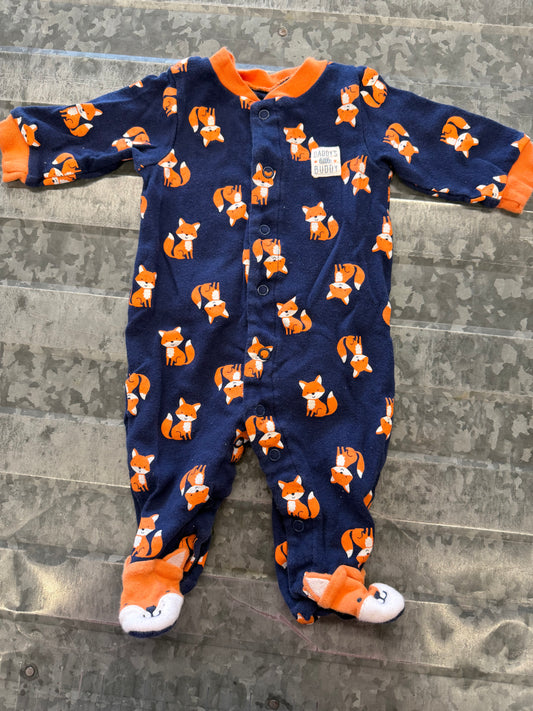 JOY Fox Button Sleeper - 3M