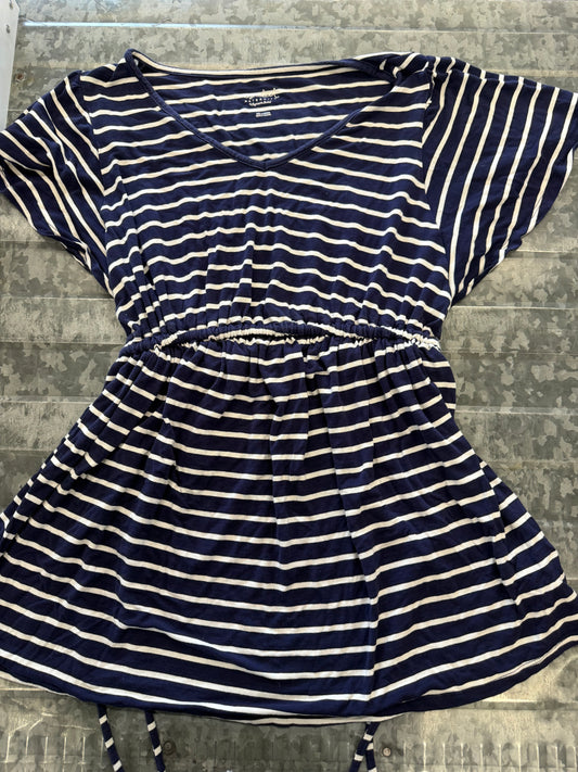 Isabel Striped Maternity Blouse - M