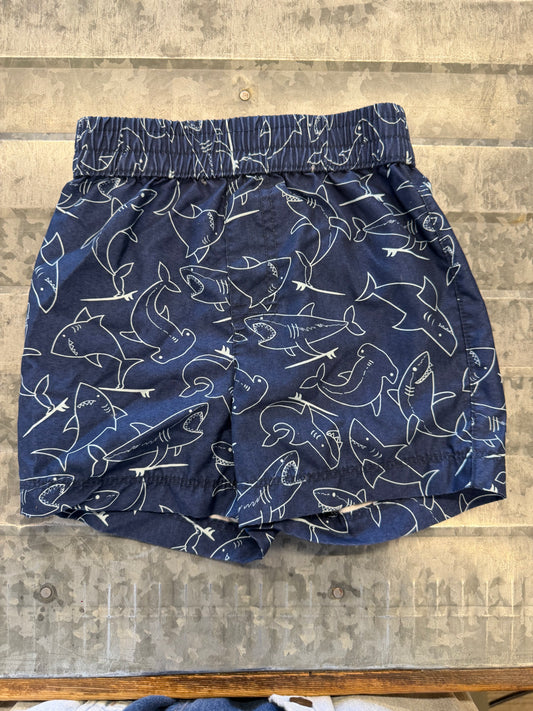 WN Fish Print Trunks - 2T
