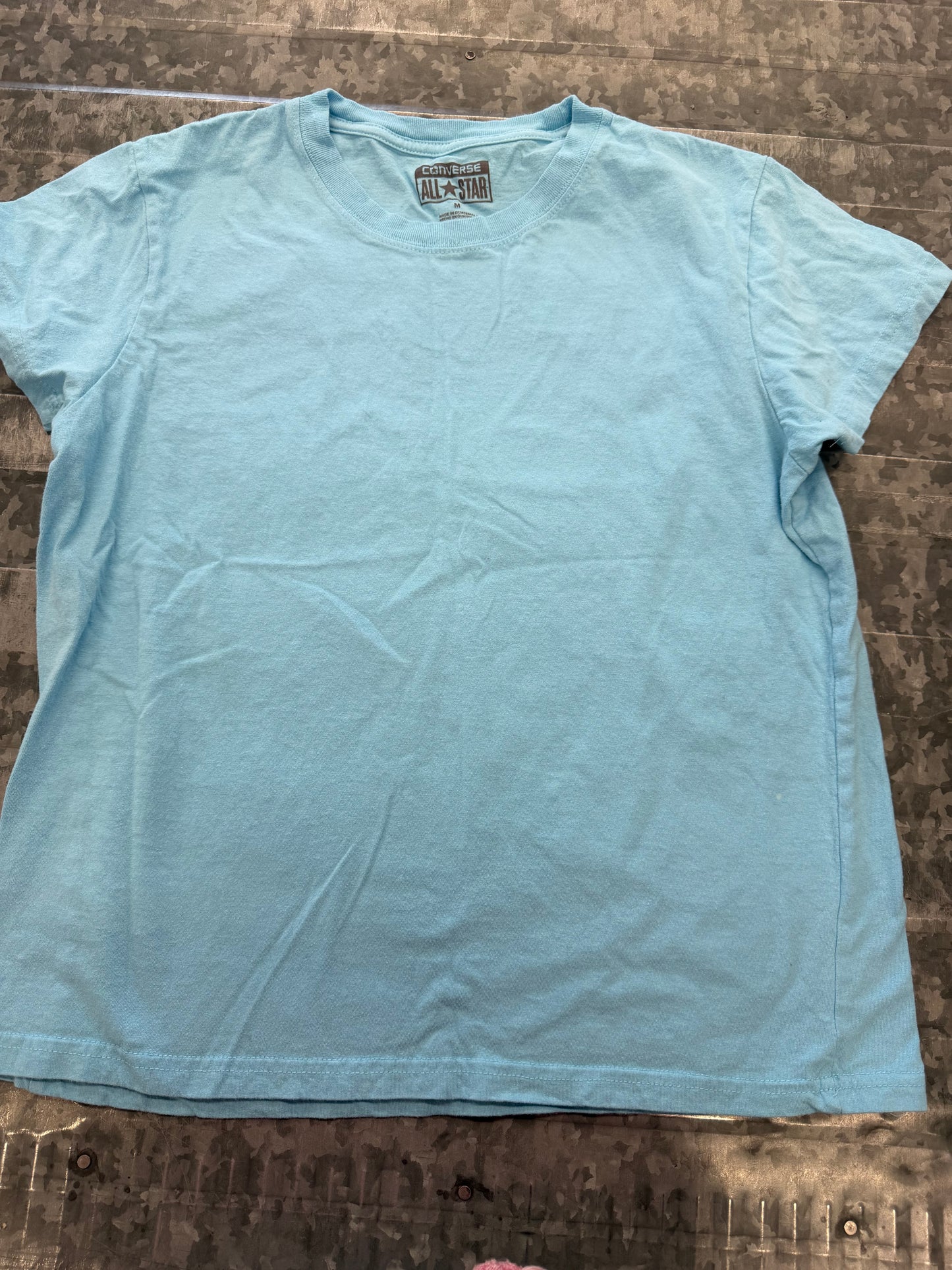 Converse All Star Blue Shirt - M