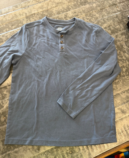 WN LS Dusty Blue Shirt - 10/12