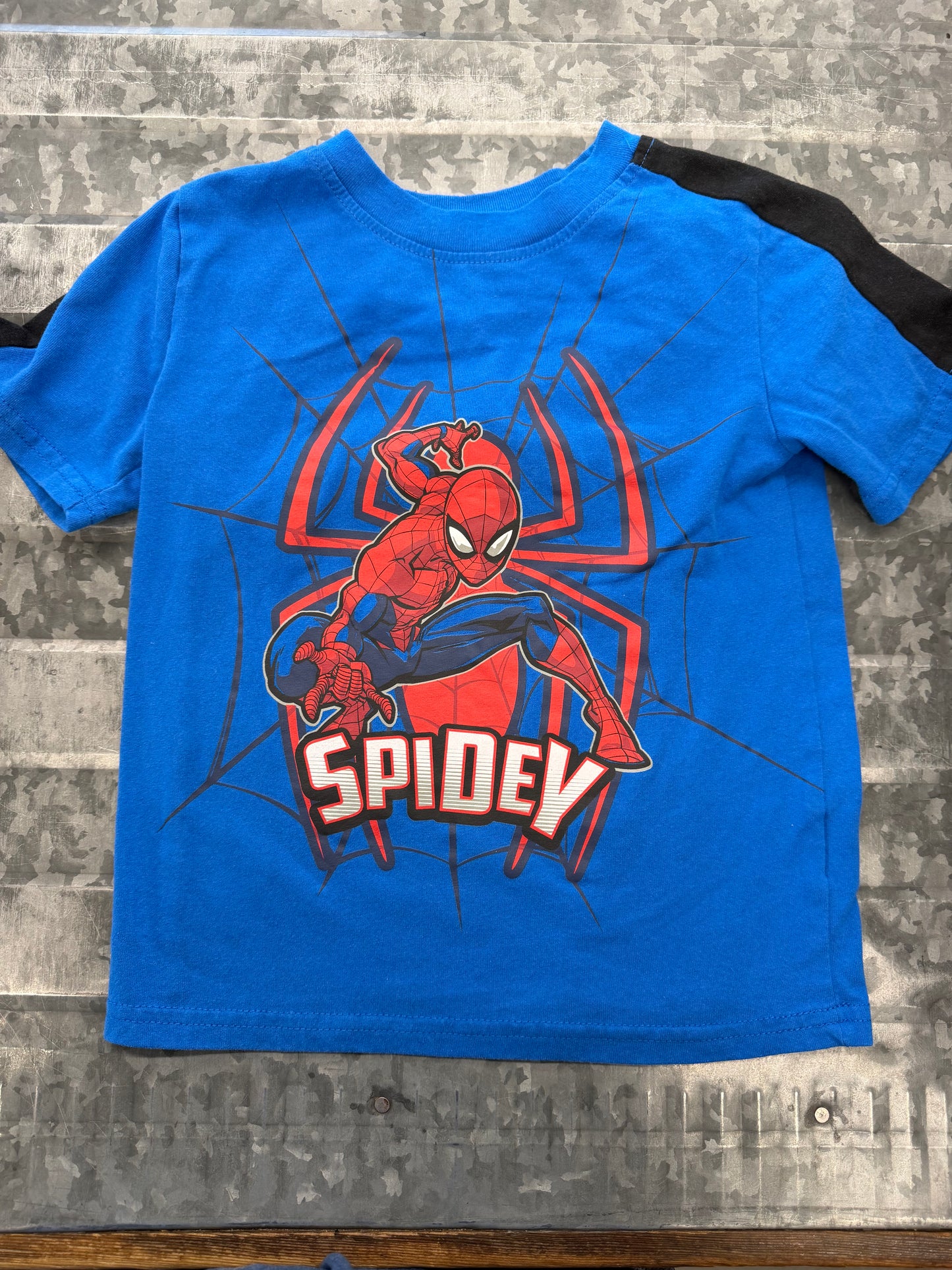 Marvel Spider Man Blue Shirt - 4