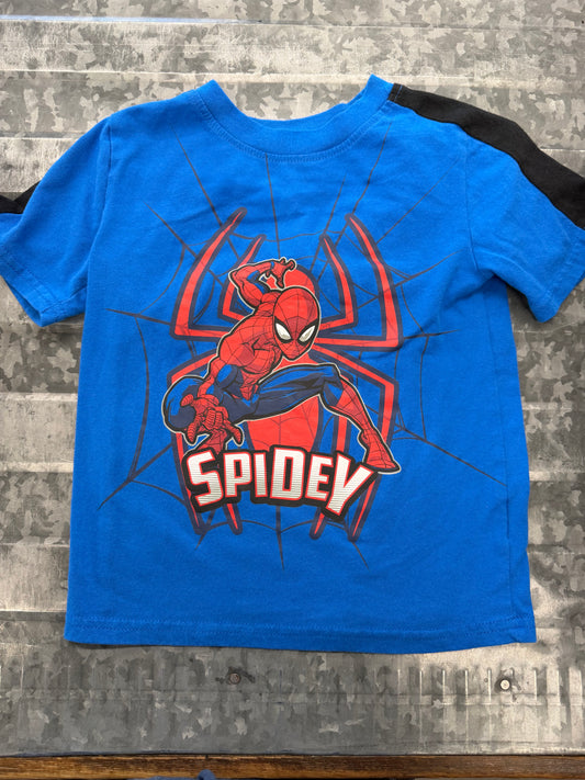 Marvel Spider Man Blue Shirt - 4