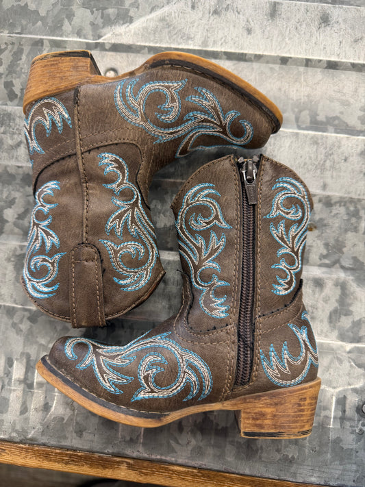 Rope. Riley Wing Snip Toe Boots - 5
