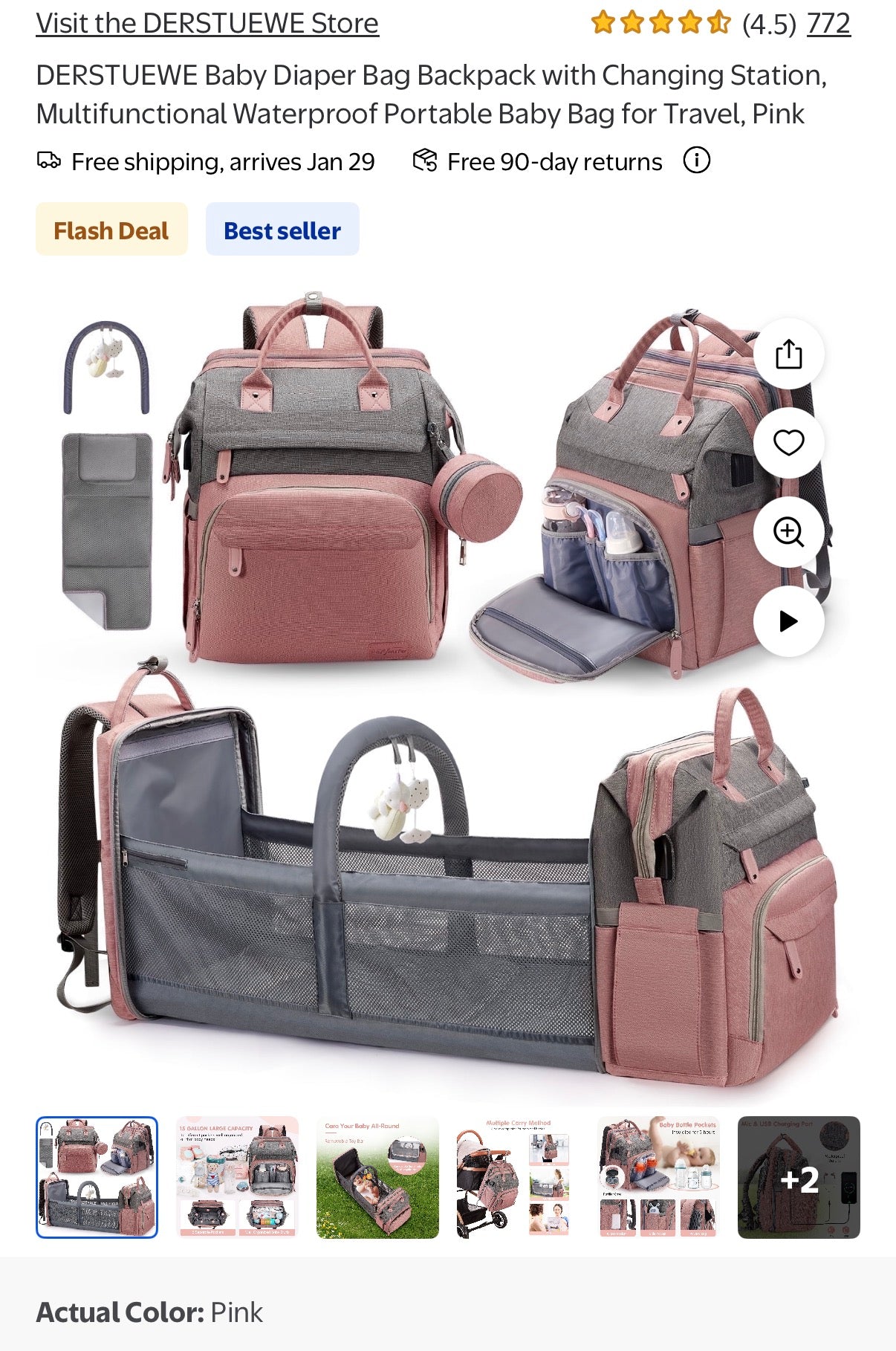 Land Traveling Share Diaper Bag