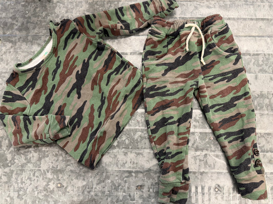 Gigi & Max Bamboo Sweat Set - 24M