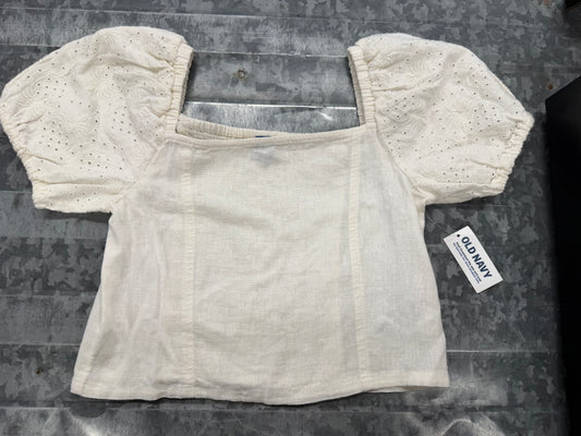 NWT Old Navy Crop Shirt - 10/12