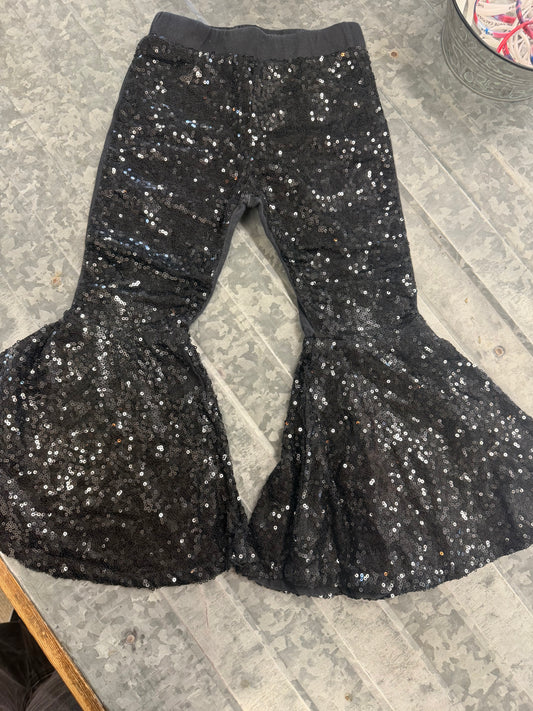Sequence Black Bell Bottoms - 4
