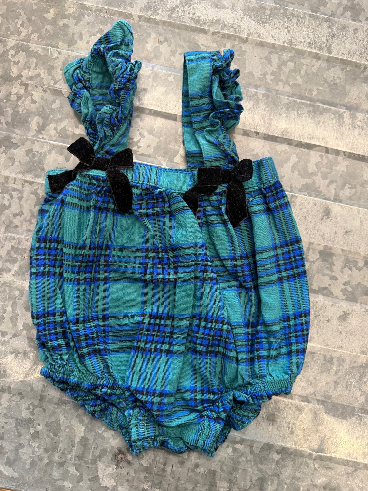 Baby Cat&Jack Plaid Body Piece - 12M